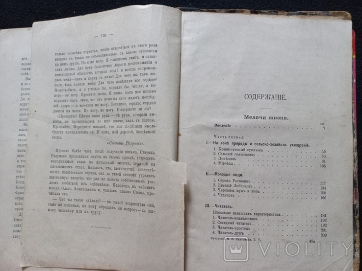 1900г Мелочи жизни.М.Е.Салтыковъ(Н.Щедринъ).720ст., фото №6