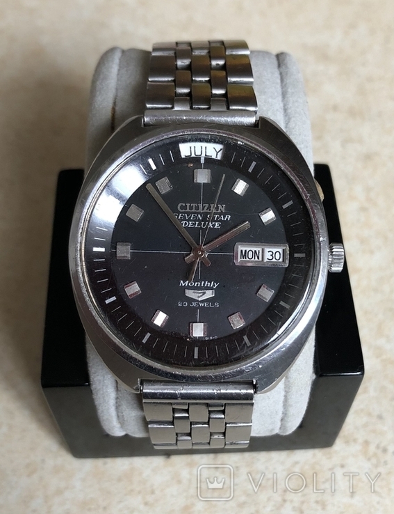 Часы Citizen Seven Star Deluxe Monthly 23 jewels