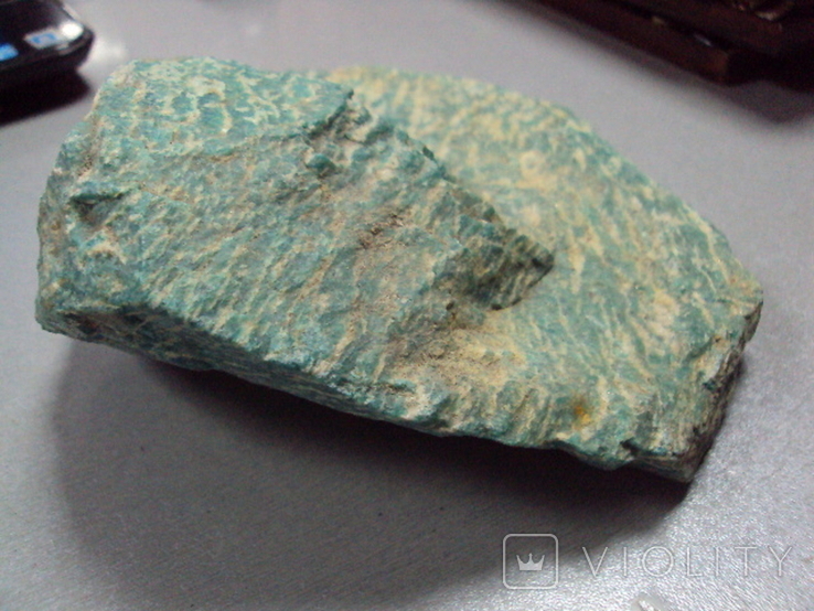 Камни минералы Амазонит лот 2 шт вес 1 кг 463 грамма, фото №8