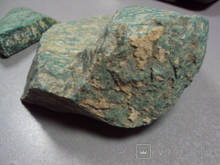 Камни минералы Амазонит лот 2 шт вес 1 кг 463 грамма, фото №10