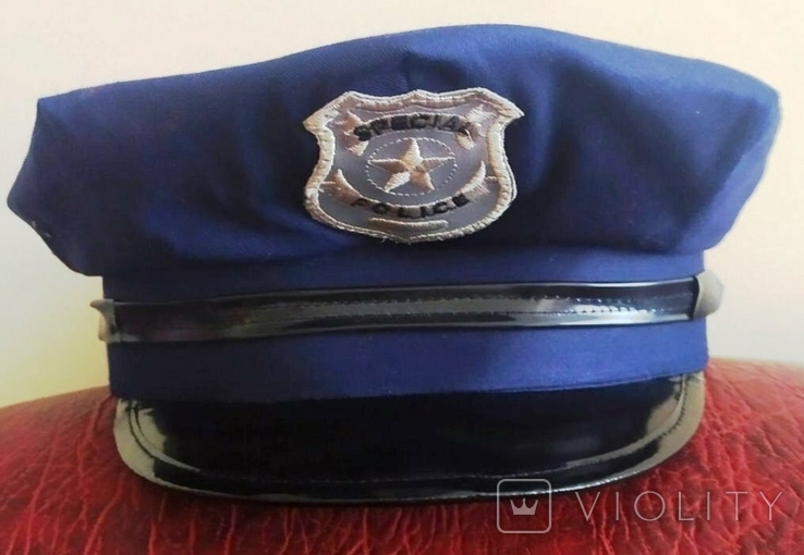Фуражка поліції США, сувенір, фото №3