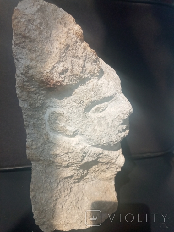 Проявленное лицо из камня. Название изваяния "ДЖАКОПА", фото №3