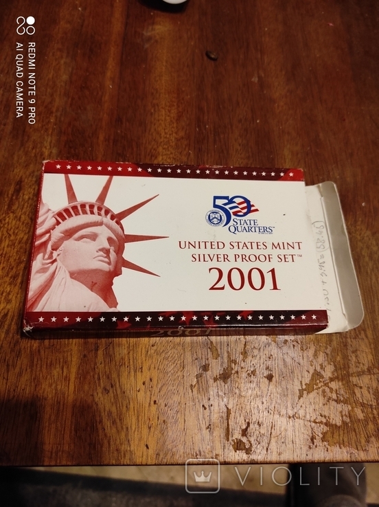 Набір ювілейних монет США 2001р., фото №8