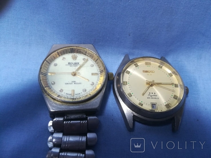 Часы-имитации Seiko и Rolex. Механика., фото №3