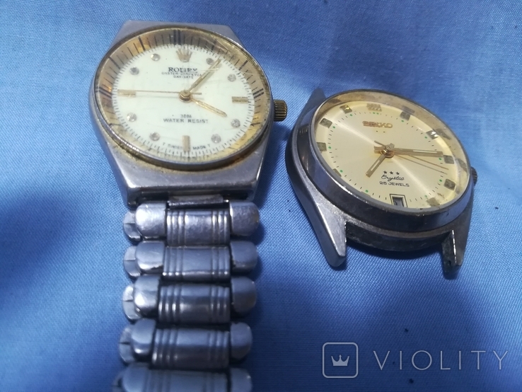 Часы-имитации Seiko и Rolex. Механика., фото №7