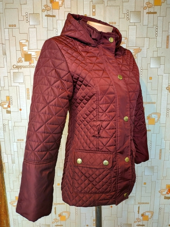 Куртка легкая утепленная стеганная TU полиэстер на рост 146-152 см(11-12 лет) (состояние!), фото №3