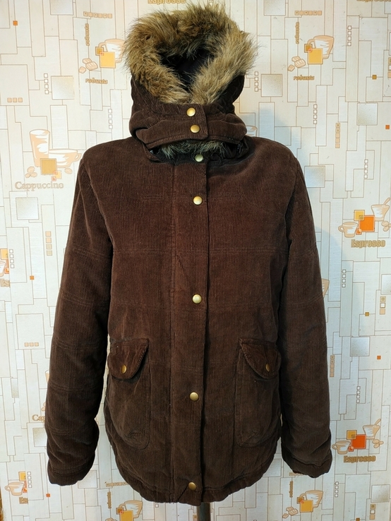 Куртка зимняя вельветовая SAIX коттон p-p L (состояние!), фото №3