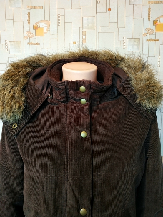 Куртка зимняя вельветовая SAIX коттон p-p L (состояние!), photo number 5