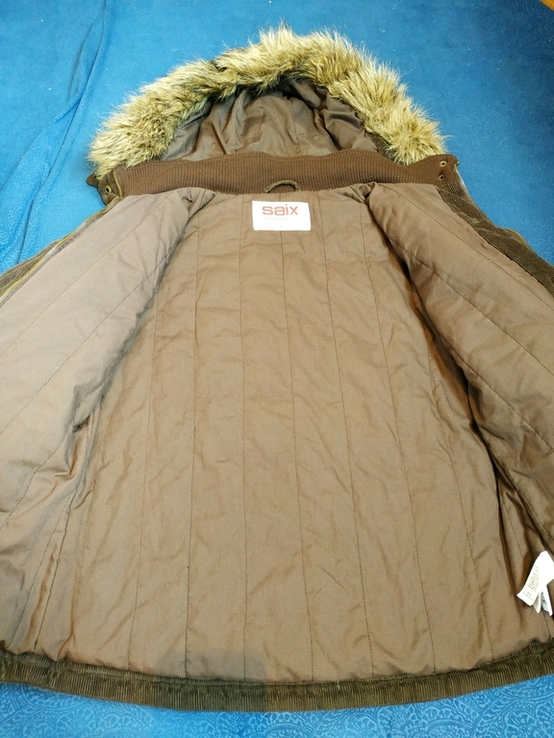 Куртка зимняя вельветовая SAIX коттон p-p L (состояние!), фото №10