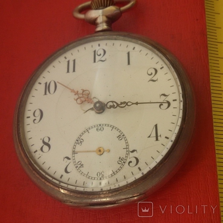 Часы в серебряном корпусе, фото №4
