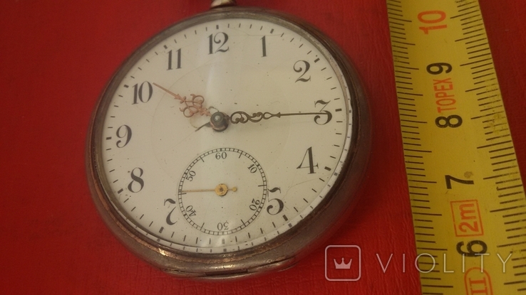 Часы в серебряном корпусе, фото №5