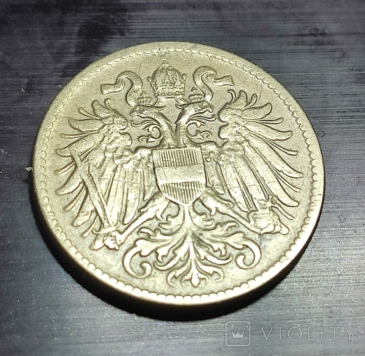 Австрия 10 геллеров 1916 года, фото №4