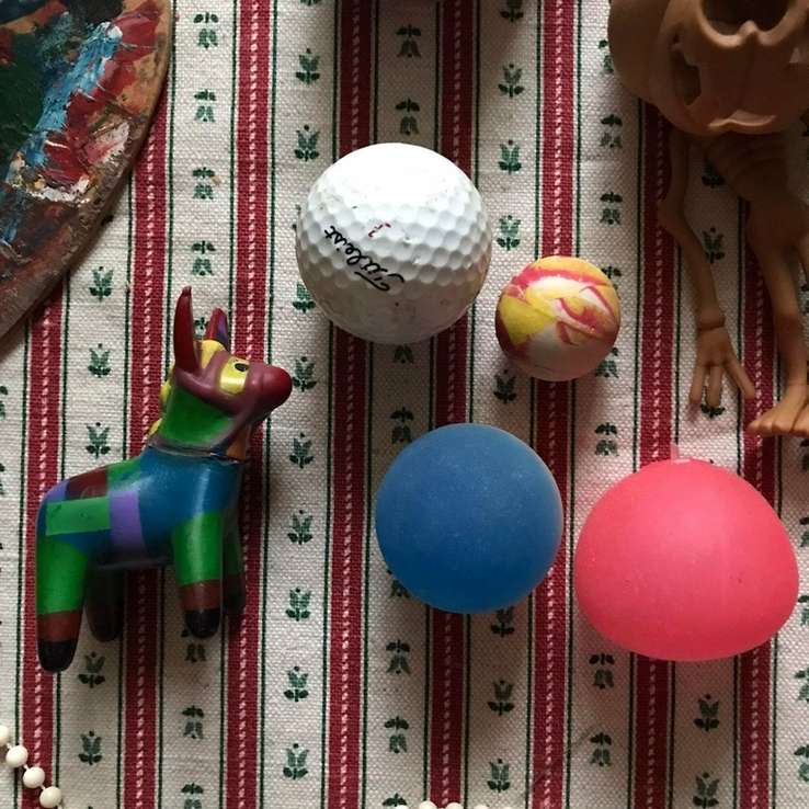 Игрушки мячик птица скелет (цена за все), photo number 5