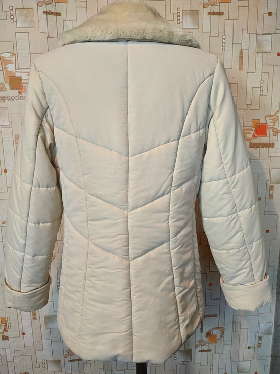 Куртка теплая зимняя CLARINA p-p 38 (состояние!), numer zdjęcia 5