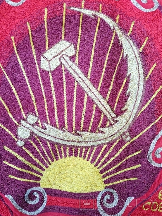 Flag with Lenin of the Ukrainian SSR, photo number 5