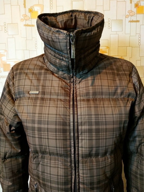 Куртка теплая. Пуховик COLUMBIA нейлон пух-перо p-p S (состояние!), фото №4
