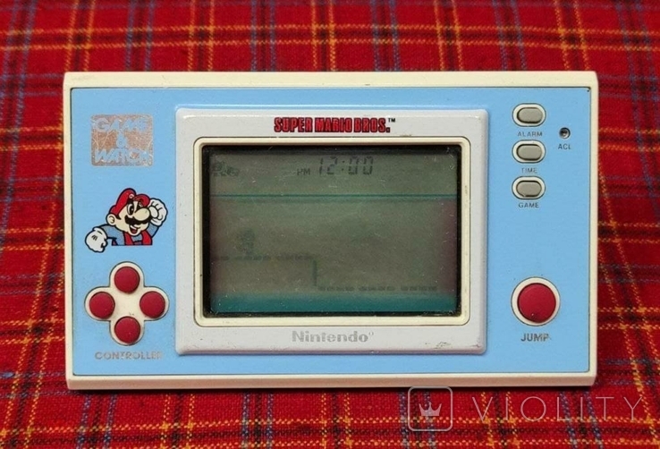 Game watch Nintendo "Super Mario bros" YM-105. Полностью рабочая. Оригинал., фото №2