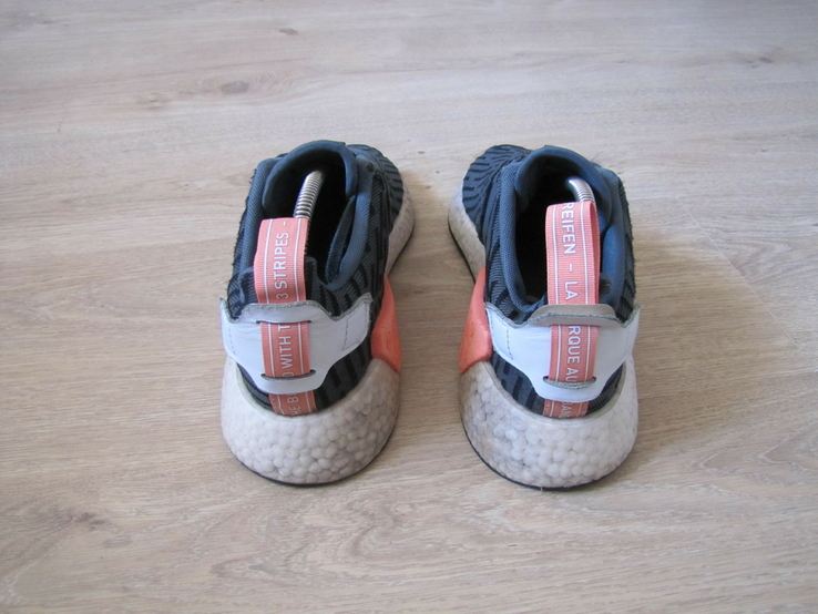 Модные мужские кроссовки Adidas NMD оригинал в отличном состоянии, фото №8