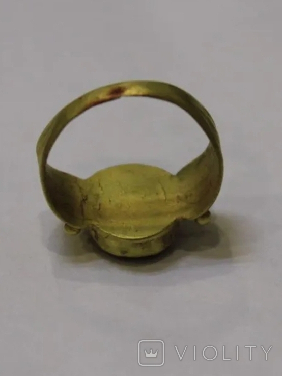 Roman ring Римский перстень c геммой гранат Исида 1 в до н.э., фото №6