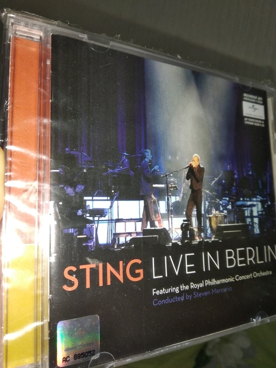 CD DVD collection, Sting Live in Berlin, photo number 2