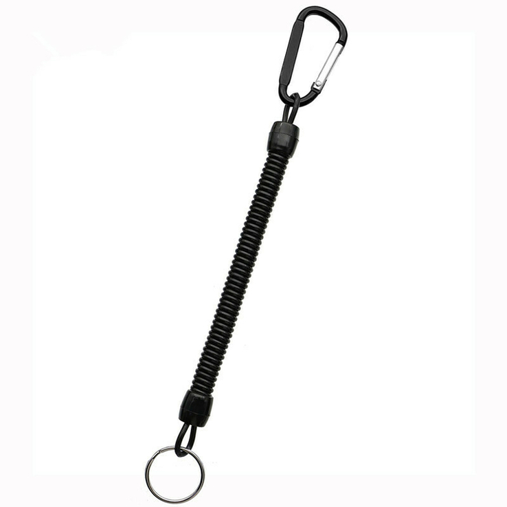 Непотеряйка для пинпоинтера, ножей, фонарей, раций, ключей. 17 cm black (1271)