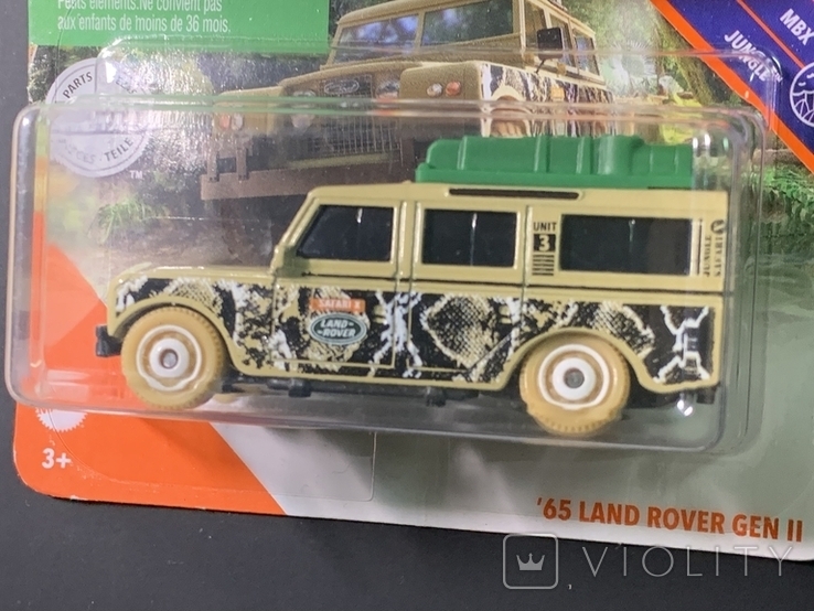 Matchbox '65 Land Rover Gen 11 – Metall-Modellauto Im Jungle-Design (kurze Karte)