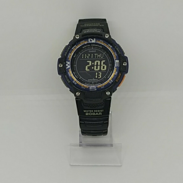Оригинальные наручные мужские часы Casio SGW-100, фото №2