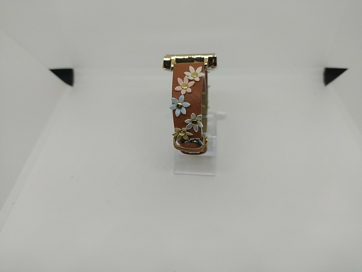 Часы женские наручные ремешок со цветами, фото №4