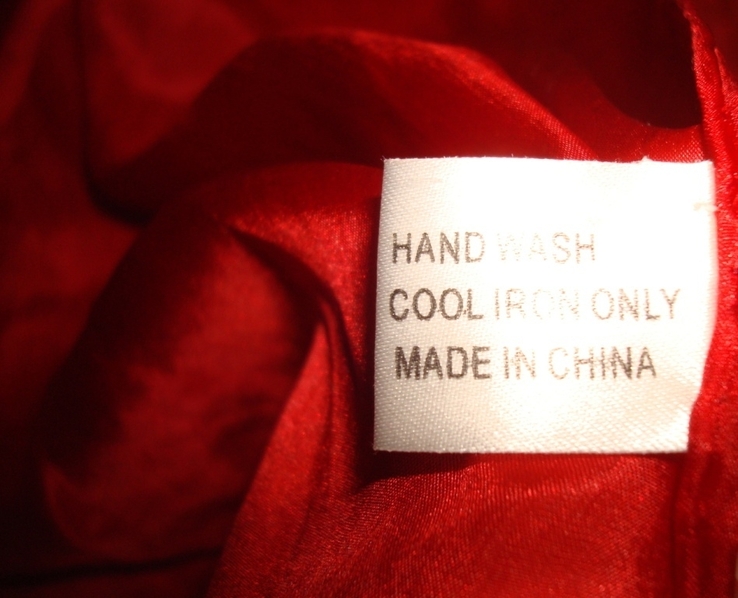 Шелковый 100 % шелк красивый женский шарф красный шов роуль, фото №8