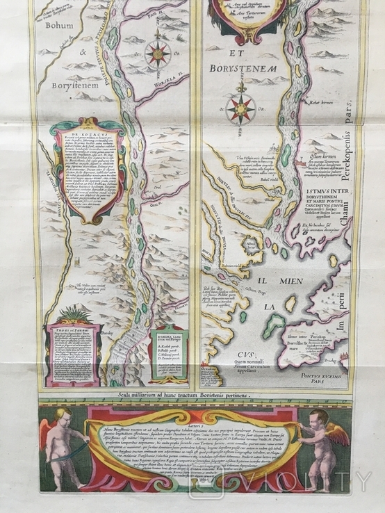 Стародавня карта Дніпра 1630 рік, фото №5