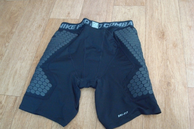 Nike Pro Combat Оригинал Защитные шорты мужские спортивные черные 2XL, photo number 3