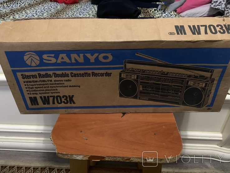 Магнитола Sanyo M W703K новый коробка