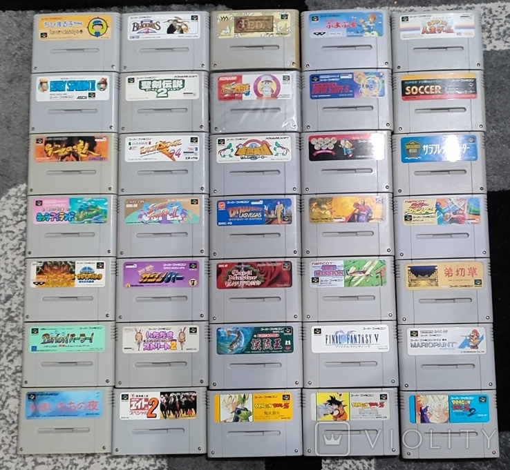 Картриджи Super Famicom 35 шт., фото №2