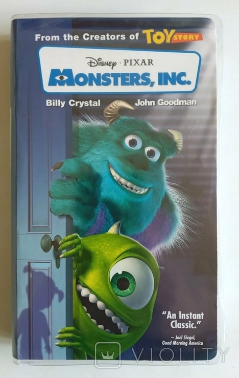  Фирменная видеокассета кинофильм "Корпорация Монстров" (Monsters, Inc)