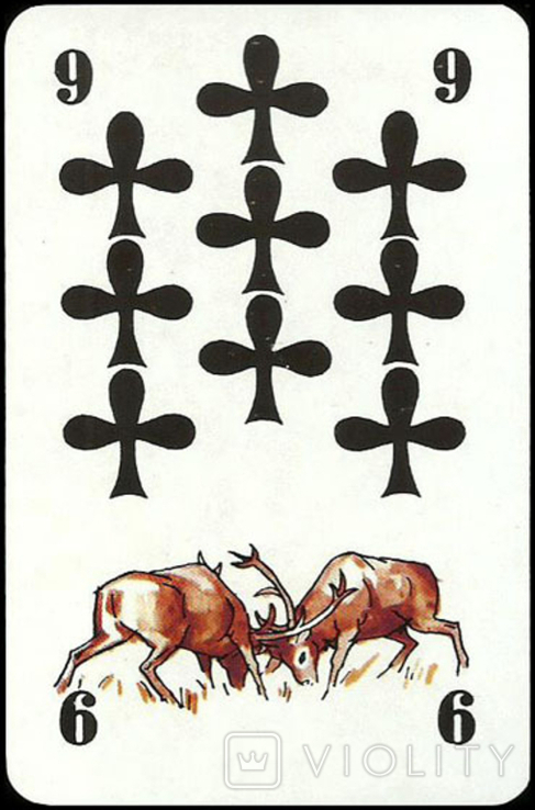 Игральные карты Охотничьи мотивы, 1982 г., фото №5