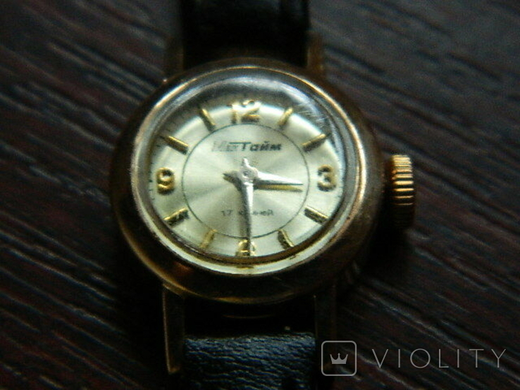Часы женские Мактайм ( № 119446), золотые, проба 585, фото №9