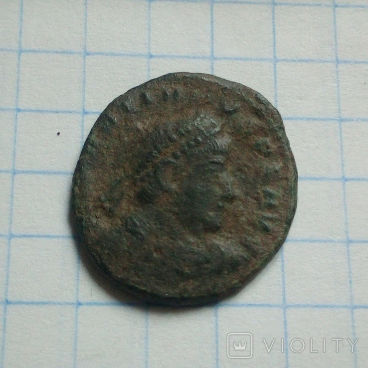 Грациан - Император,штандарт,пленник ( 367-375 ) Thessalonica
