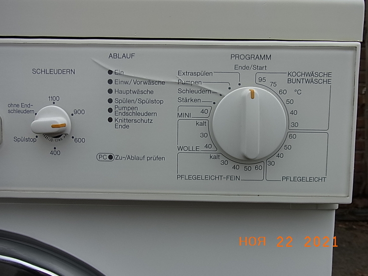 Пральна машина Miele Novotronic W 807 з Німеччини, photo number 6