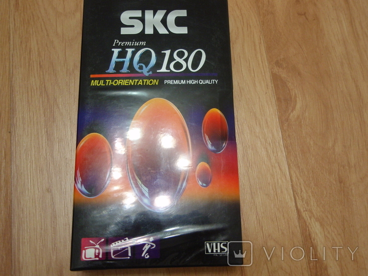 Видиокассета SKC новая + бонус 5 кассет мультиков