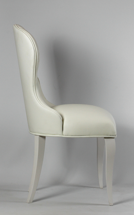 Белые стулья для кухни, гостиной, ресторанов в современном стиле., фото №7