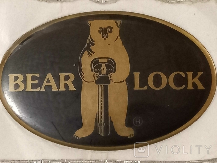 Наклейка в автомобіль Bear Lock., фото №5