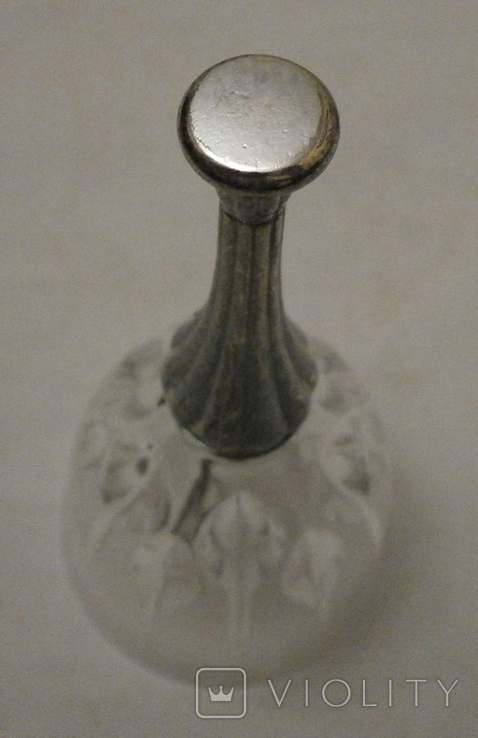 Вызывной колокольчик RCR silver plated crystal., фото №10