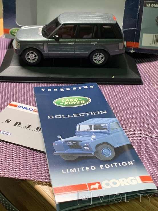 Corgi Vanguards 1/43 Range Rover Giverny Green (109593369