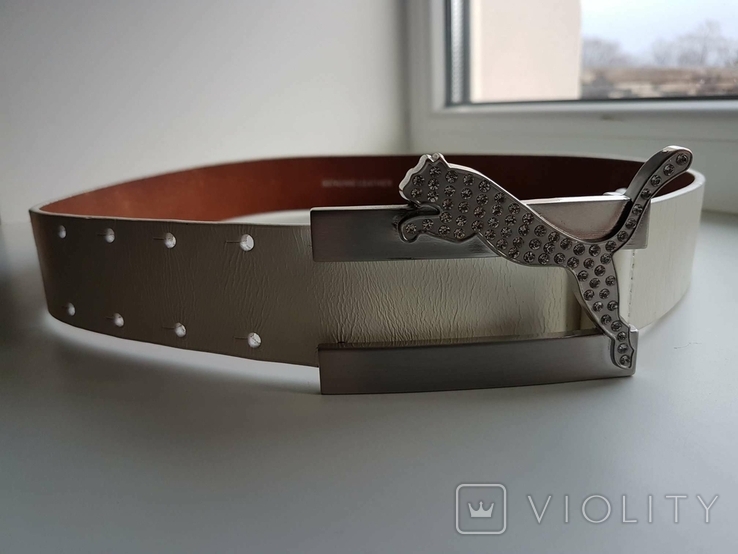 Puma leather shop belt