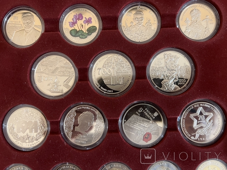 Набор юбилейных Монет НБУ 2014 года, фото №4