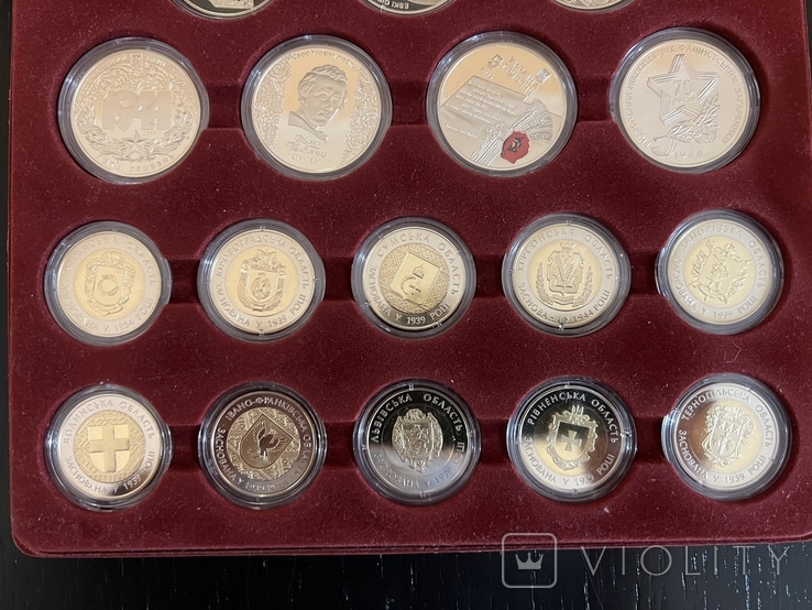 Набор юбилейных Монет НБУ 2014 года, фото №5