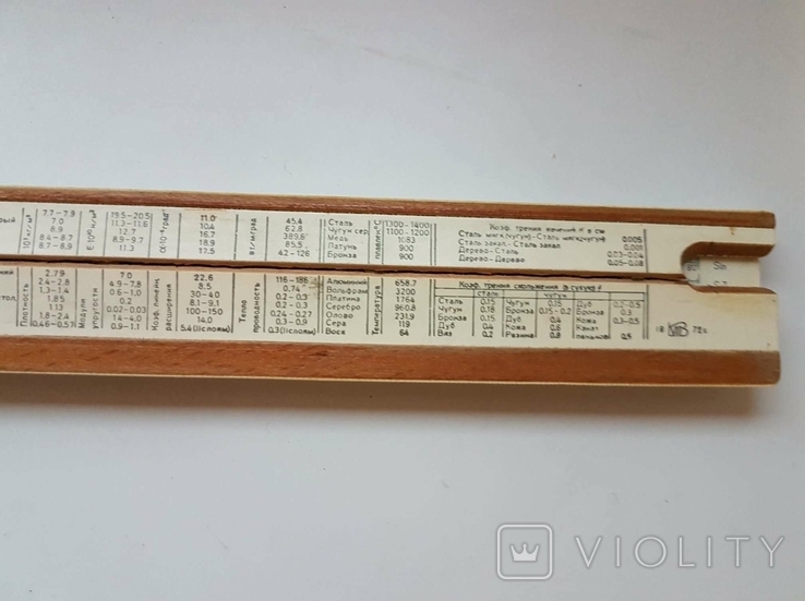 Slide rule, Leningrad in a case, 1976, USSR, photo number 7