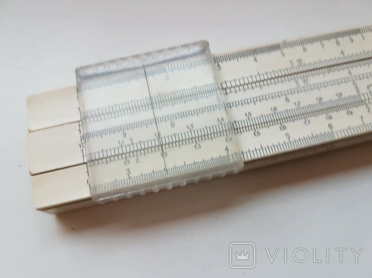 Slide rule, Leningrad in a case, 1976, USSR, photo number 11