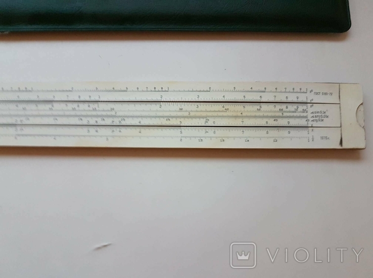 Slide rule in a case 1976 USSR GOST 5161-72, photo number 3