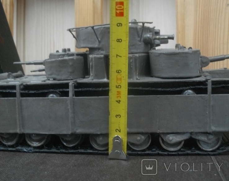 Tank "T-35". (handmade)., photo number 7